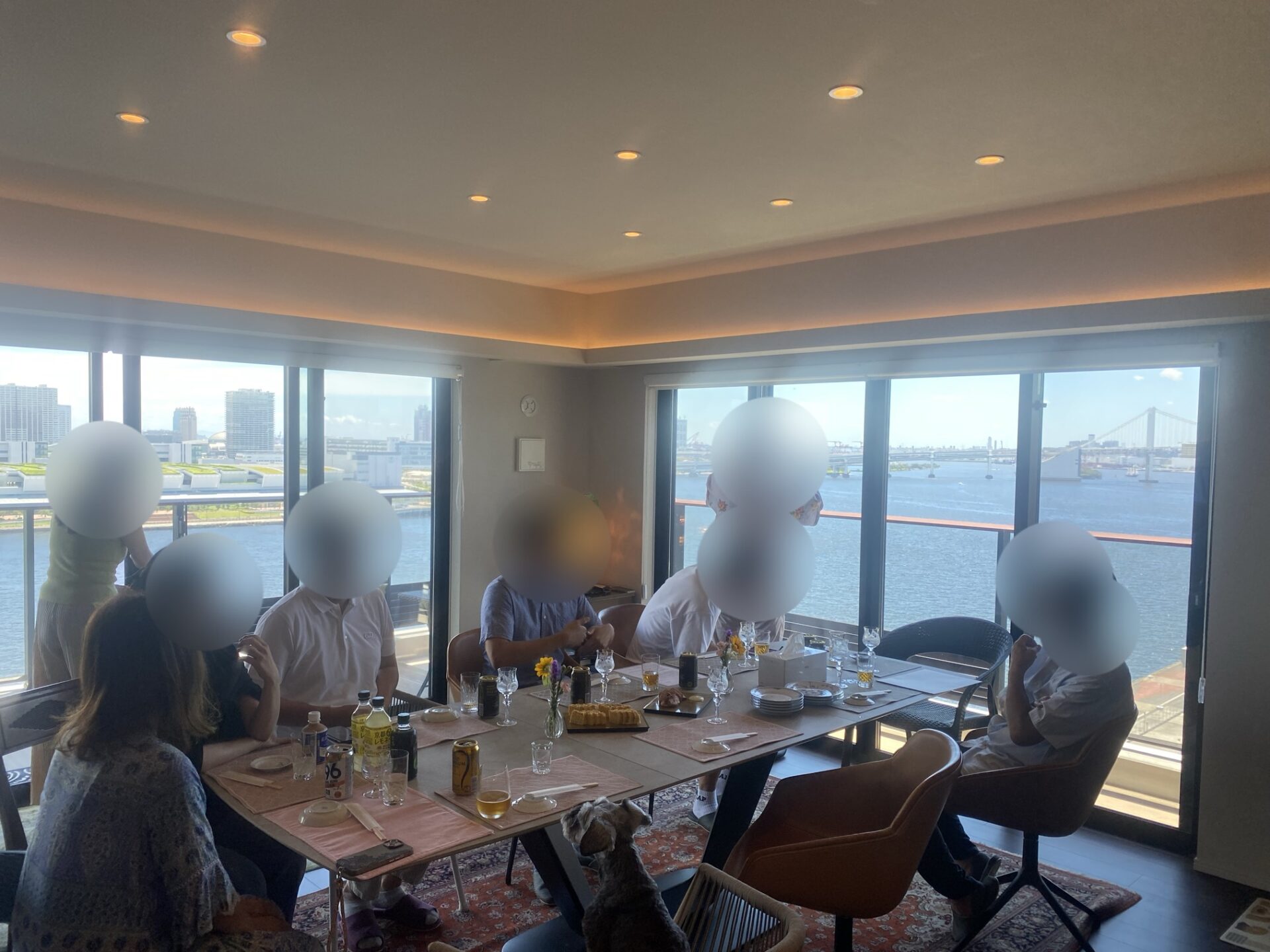 ご自宅にて出張寿司パーティー