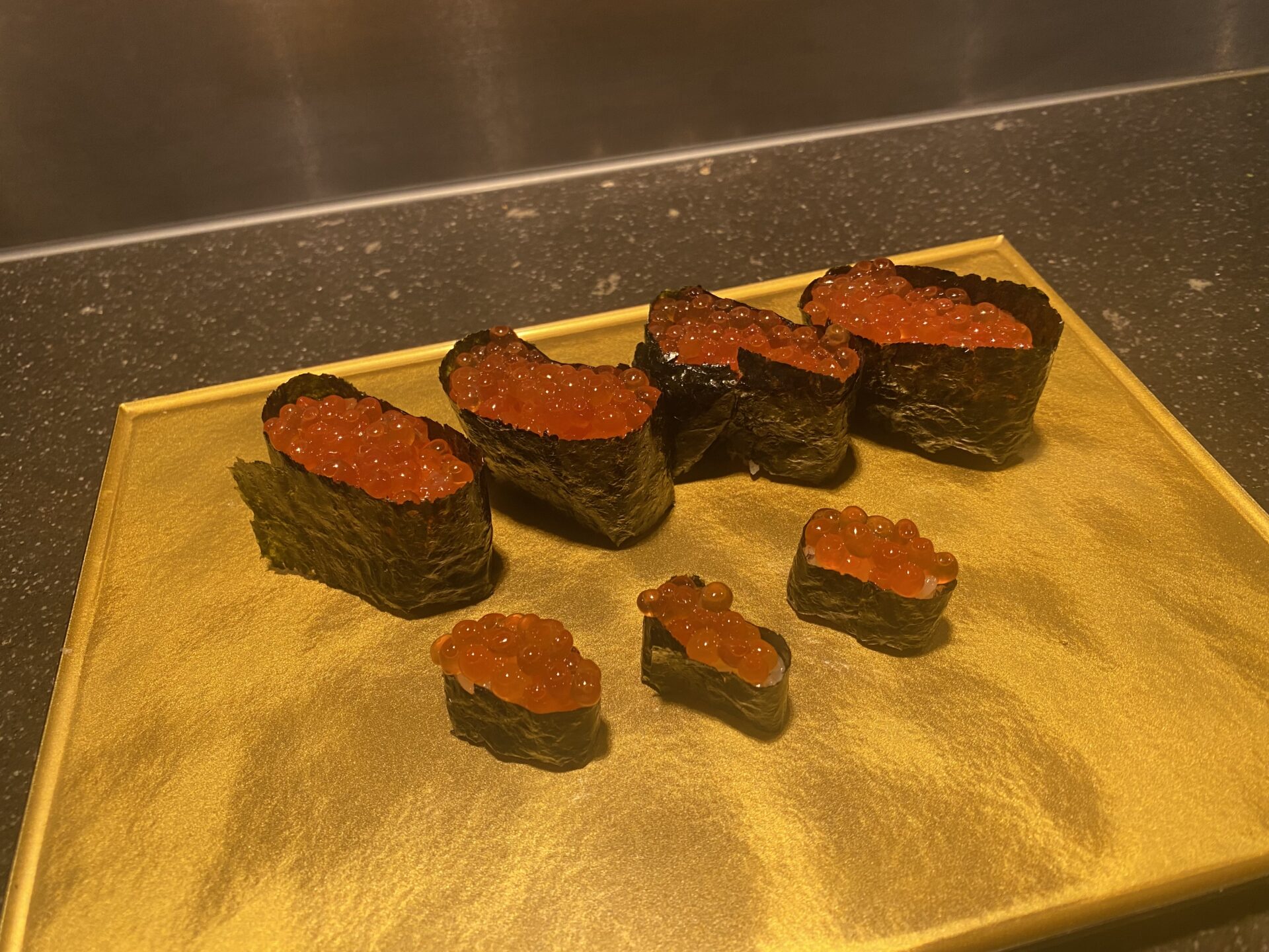 子ども用のミニサイズお寿司は可愛くて人気です😍