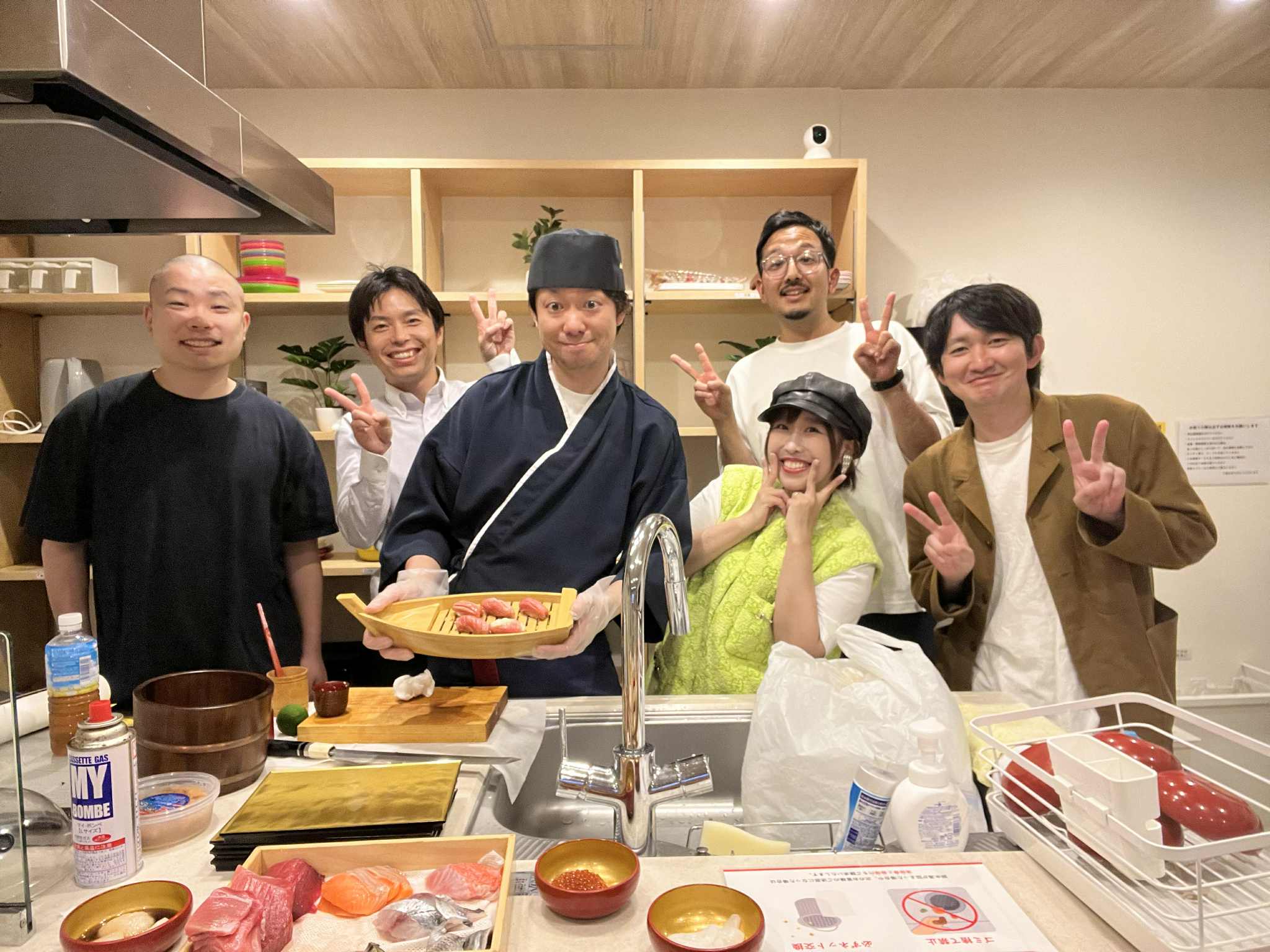 ご友人寿司パーティー